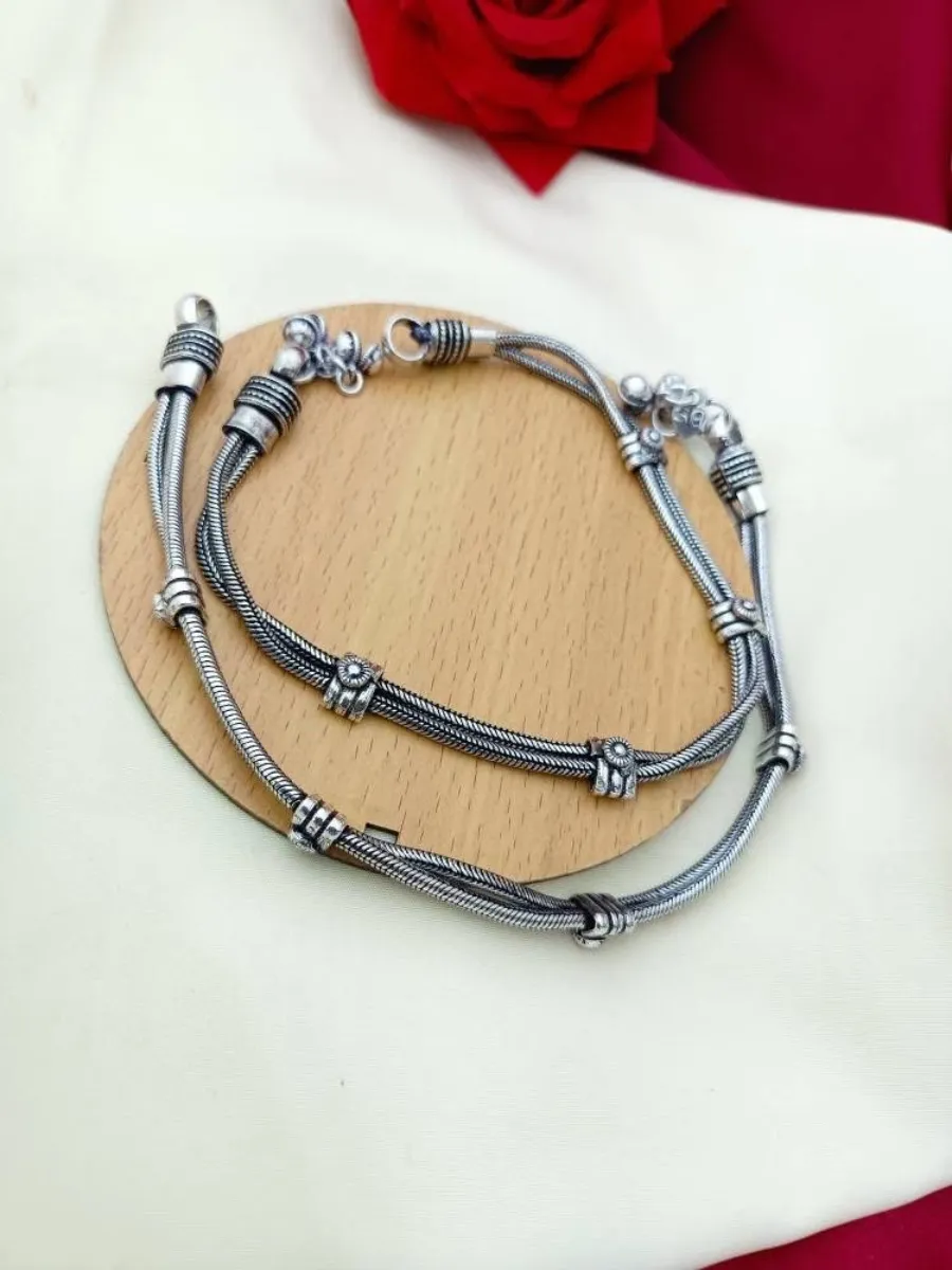 Premium brass anklet nupur