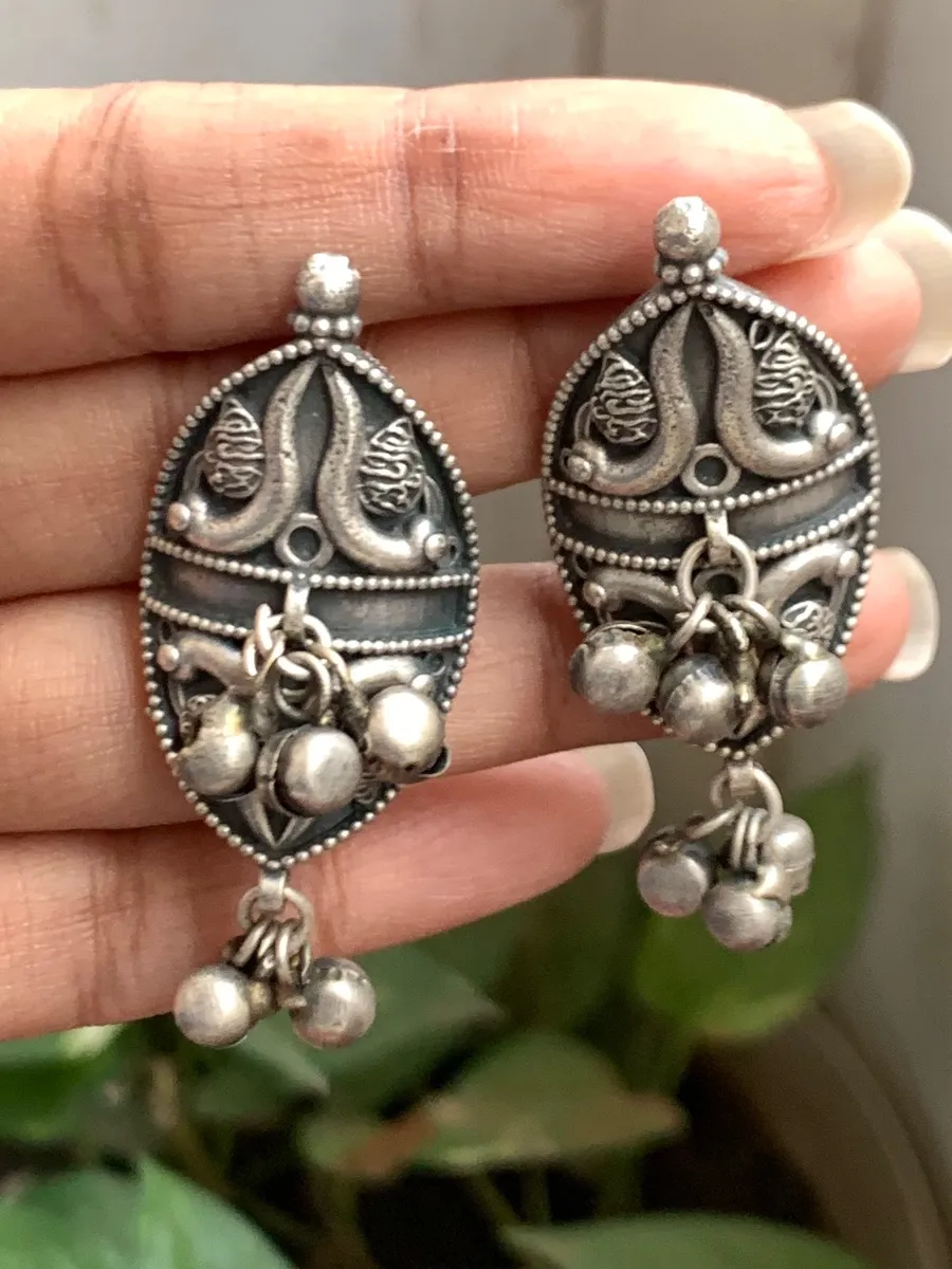 Premium brass jhunjhuni earrings