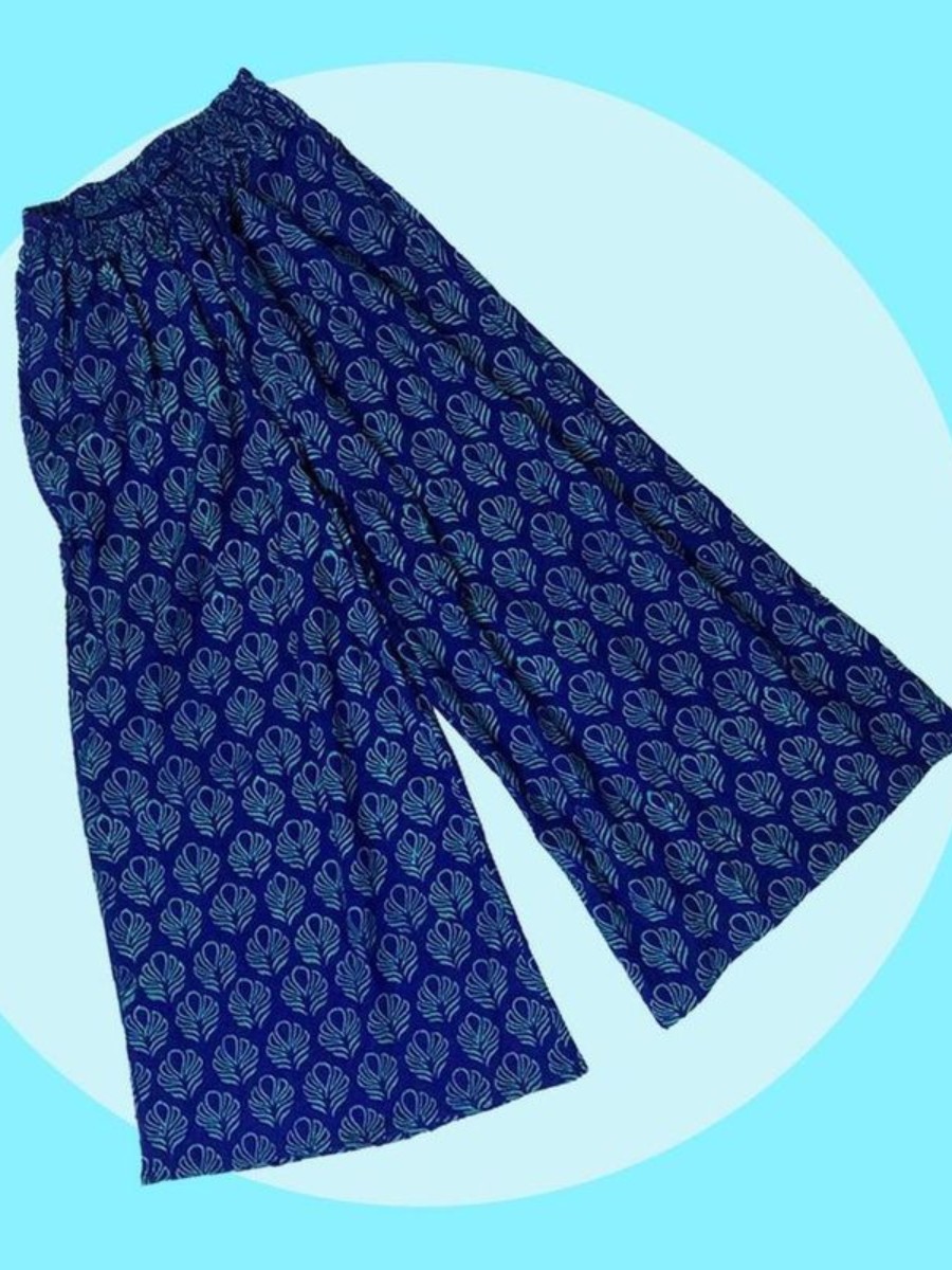 Blue palazzo