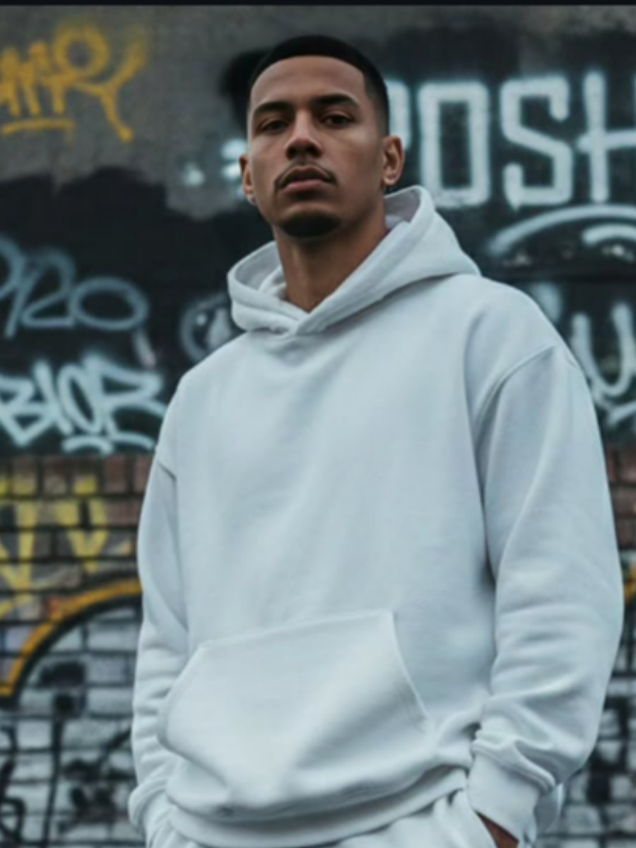 Solid Oversized Hoodie
