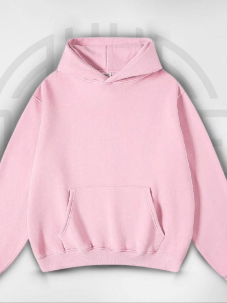 Solid Oversized Hoodie