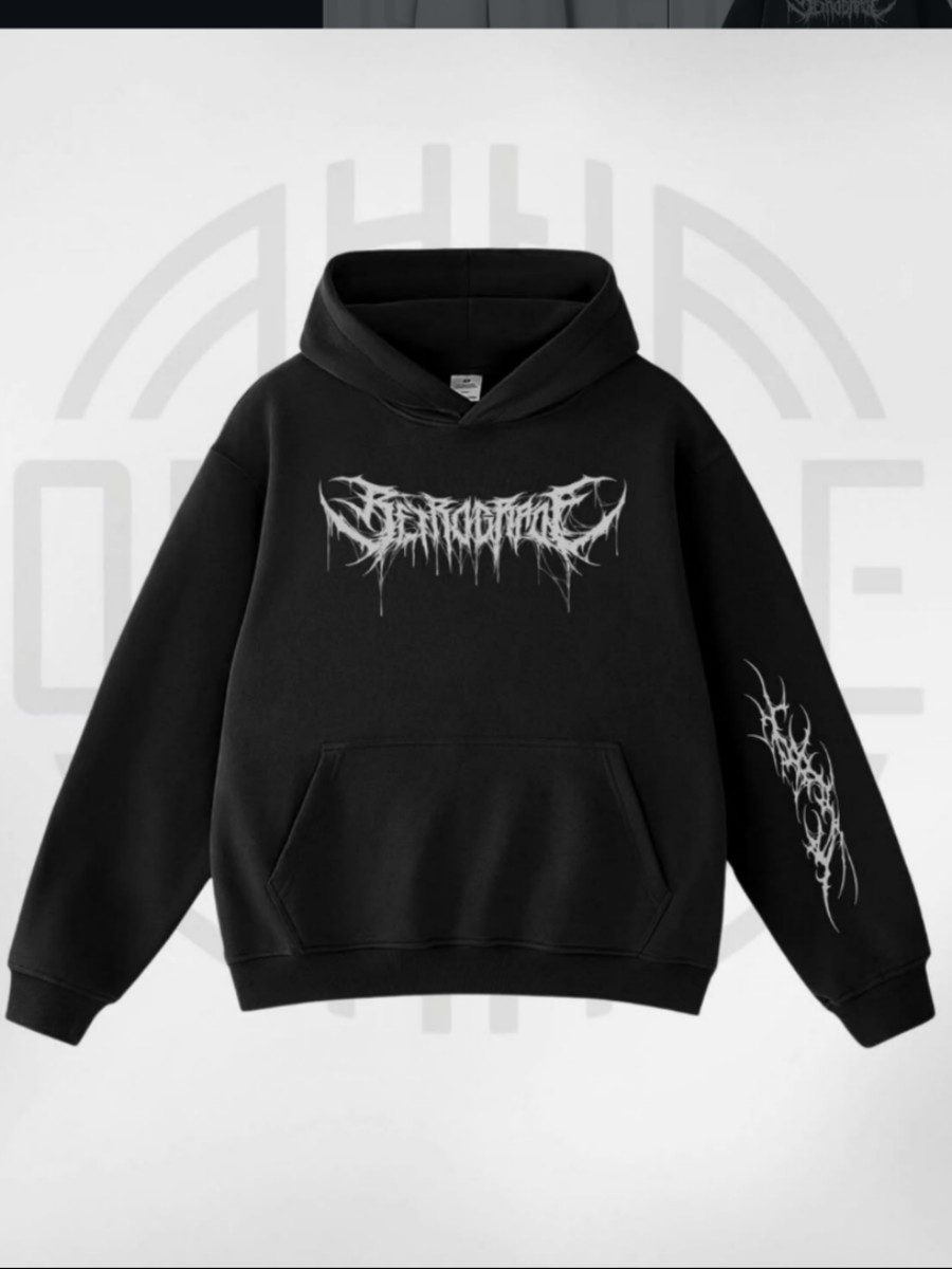 Printed Oversized Hoodie